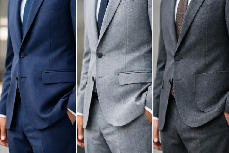 Ce tip de buzunare se potriveste la costum?