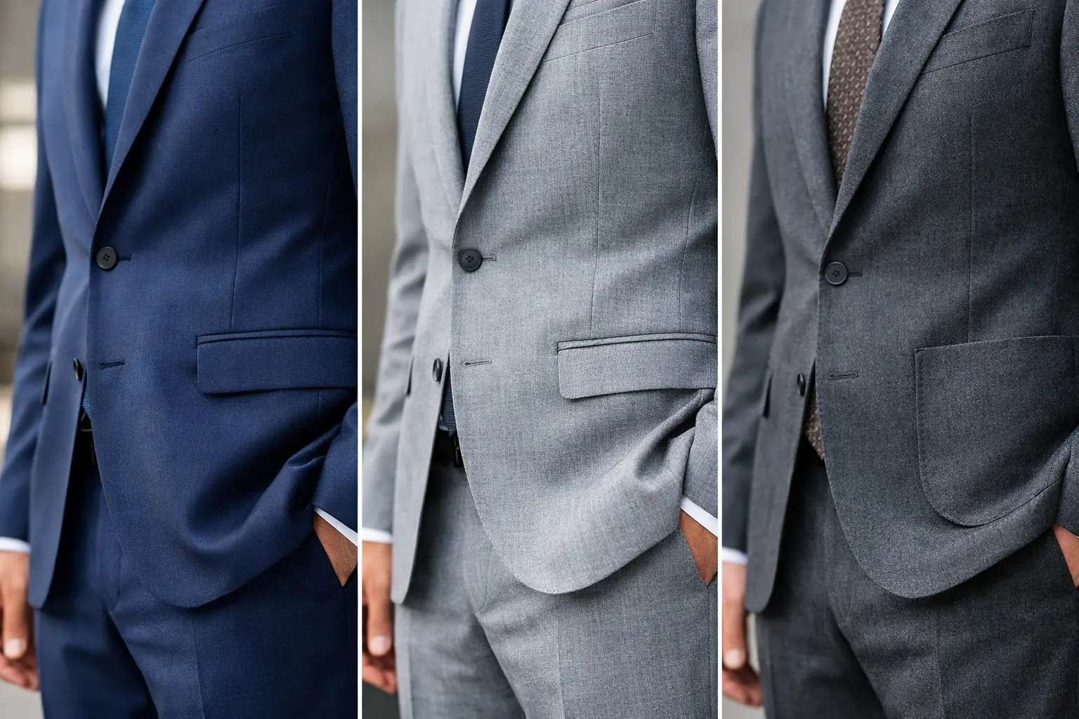 Ce tip de buzunare se potriveste la costum?