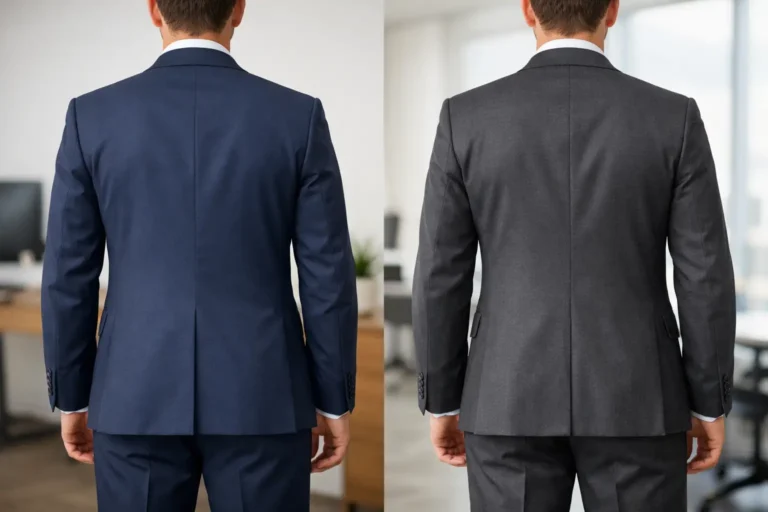 Costum cu slit simplu sau dublu?